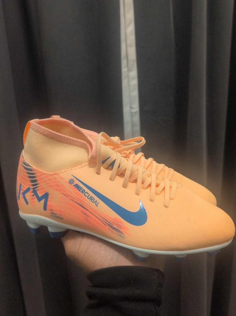 Nike Kids Junior Superfly 10 Club KM FG/MG Soccer Cleats Size 5.5Y